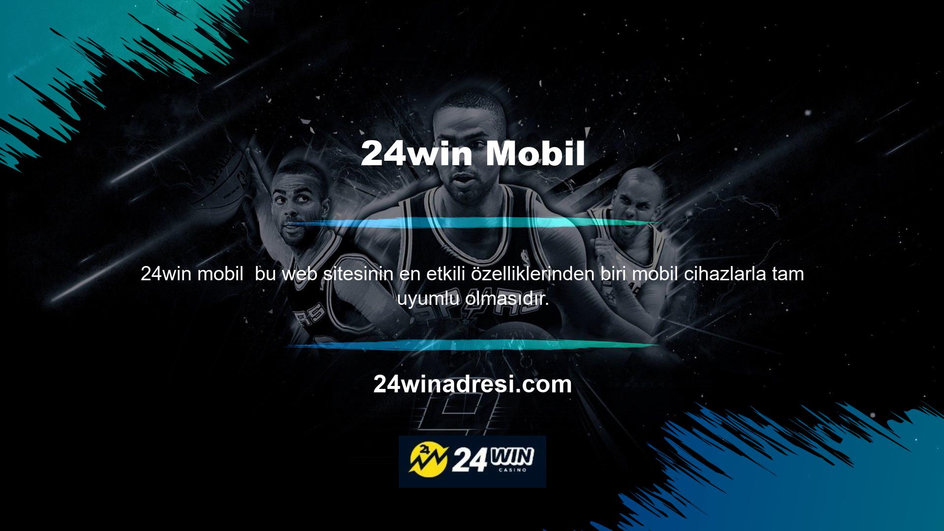 24win mobil uygulama sitesi sayesinde tüm üyeler sadece masaüstü veya dizüstü bilgisayarlarından değil, akıllı telefon ve tabletlerinden de siteden yararlanabilmektedir